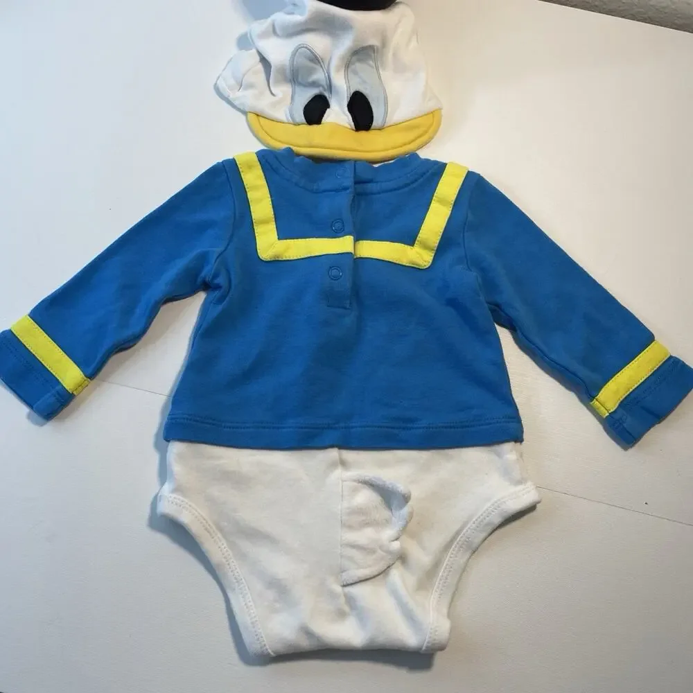 Disney Store Disney Baby Donald Duck Costume Bodysuit for Baby 6-9M